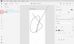 Adobe XD circle